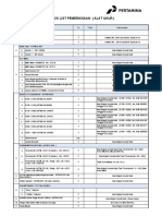 Checklist Alat Ukur