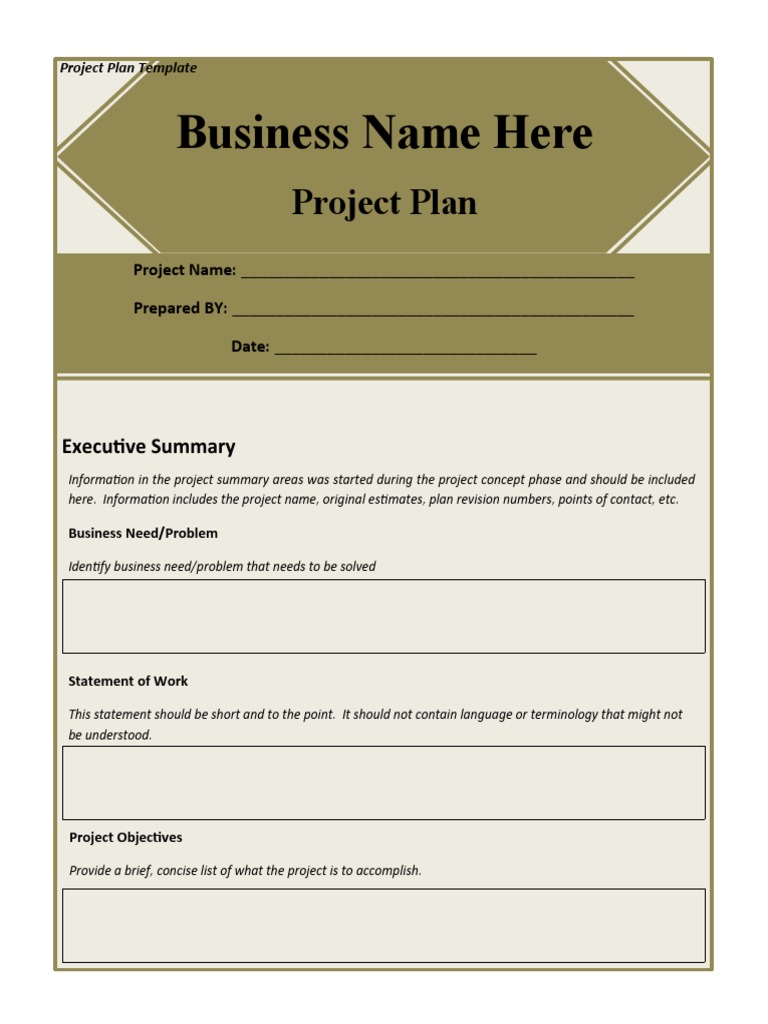Project Planning Template 35 | PDF | Business | Systems Engineering