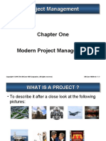 Modern Project Management (Chapter-1)