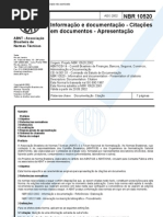 ABNT - NBR 1052 (2002) - Informação e documentação - Citações em documentos - Apresentação