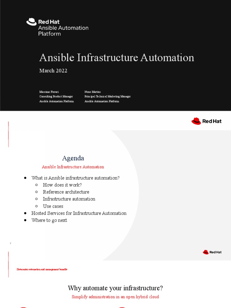 Ansible for Infrastructure Automation | PDF | Cloud Computing ...
