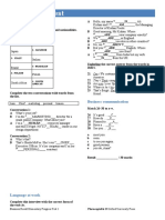 Brelemprogresstest 1