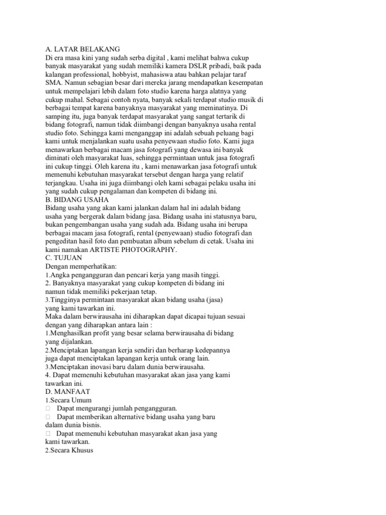 Contoh business background picture