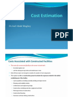 Types of Construction Cost Estimates