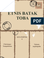 Etnis Batak Toba - Kel 6