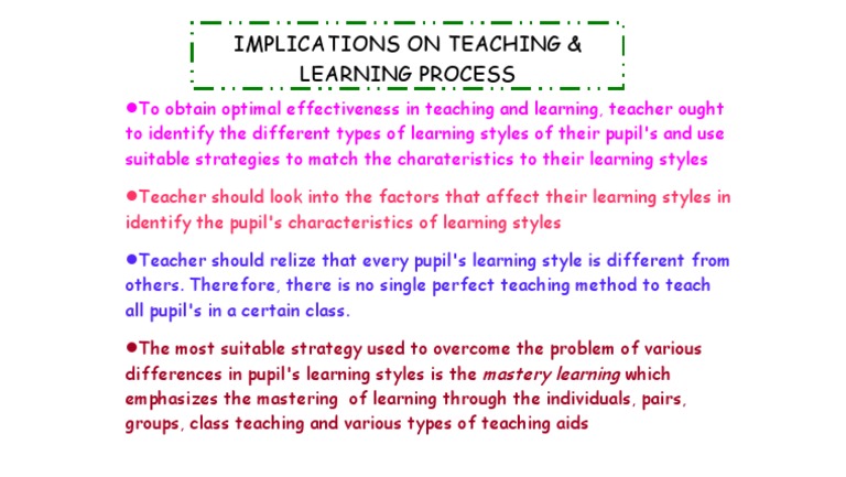 Week 2 (2) Implications of T&L | PDF