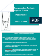 Modernismo no Brasil: Carlos Drummond de Andrade e a poesia do cotidiano