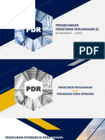 PDR - Penyusunan PP (I) - PP Dan PKB (2020)