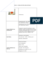 Ejemplo 1 Ficha Tecnica de Envase