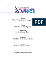 Matodos de Investigación