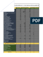 Precios Unitarios Obra Gruesa