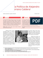 La Filosofia Politica de Alejandro Serrano Caldera