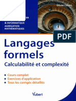 Langages formels _ calculabilité et complexité _ cours et exercices corrigés(2014)