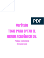 Borrador Numeración, Encabezado y Pie de Página