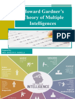 Lesson 3D. Howard Gardners Theory of Multiple Intelligences