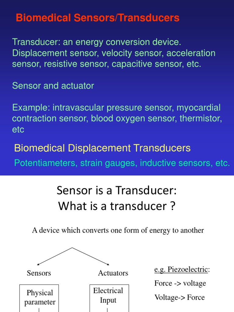 Lecture 6_transducers PDF Inductor Sensor