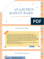 Manajemen Bahan Baku - Pemeriksaan Bahan Baku