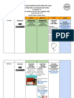 PK C SOS Week 7 Weekly Routine Sept 26-30