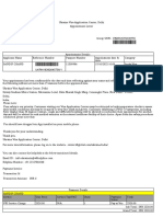 Ukraine visa appointment letter