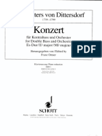 Concerto n. 1 Partitura Cb Pf (Schott)