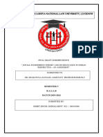 Jurisprudence Final Draft 190101096