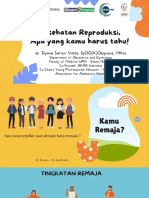 PIK - Kenali Dirimu, Kenali Kesehatan Reproduksi Mu!