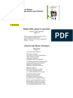 Selección Antología Poética para Jóvenes de Hugo Montes