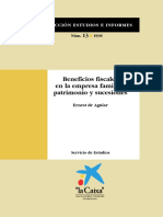 Beneficios Fiscales Empresa Familiar Barcelona 1