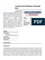 Hackeo A La Secretaría de La Defensa Nacional de México de 2022