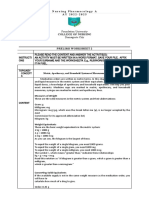 Pharmacology Worksheet 2