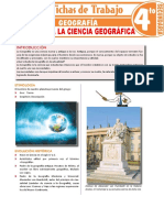 Introduccion A La Ciencia Geografica para Cuarto Grado de Secundaria