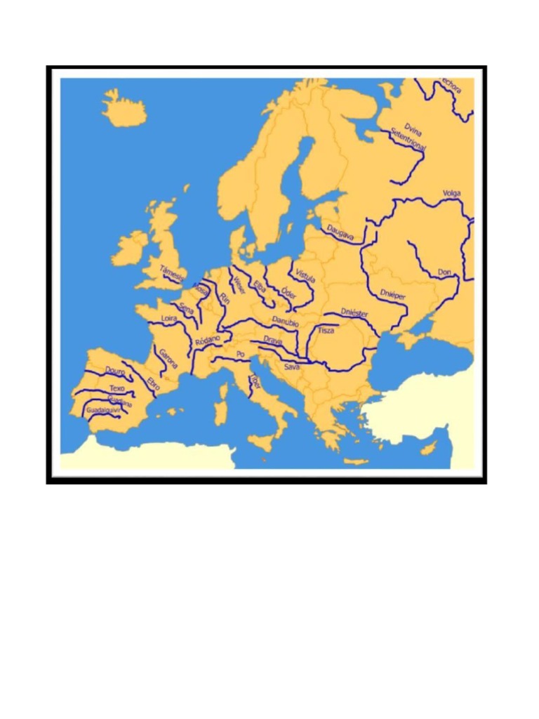 Rios de Europa | PDF
