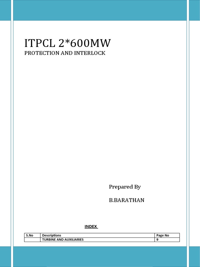 Protection & Interlock | PDF | Pump | Electric Motor