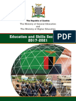 Zambia - Education and Skills Sector Plan 2017 2021