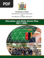 Zambia - Education and Skills Sector Plan 2017 2021