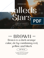 Galleds Stars Display Font