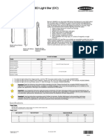 WLB32 Industrial LED Light Bar (DC) : Datasheet