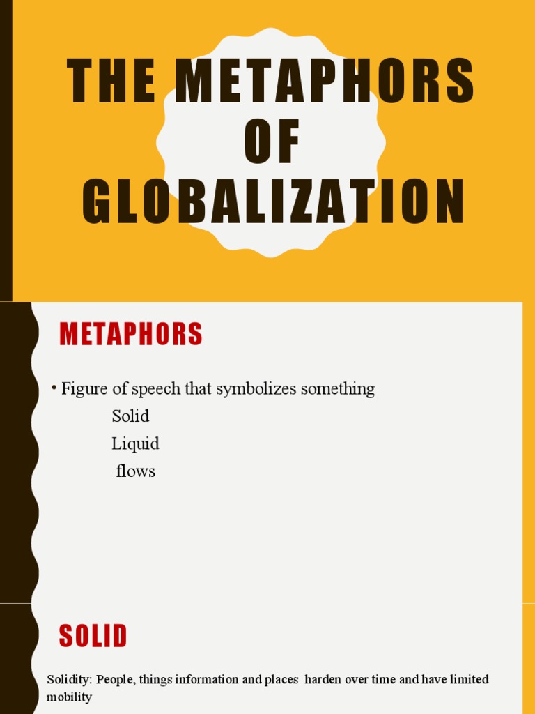 The Metaphors of Globalization PDF