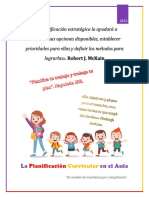 La Planificación Curricular en El Aula