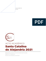 Acto Santa Catalina 2021