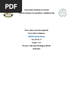 Cuestionarios de corrientes de pensamiento