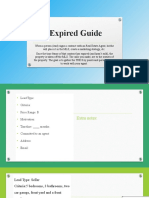 Expired Guide