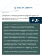 La CIA, Teoría y Práctica Del Caos - Rebelion