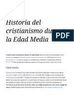 Historia Del Cristianismo Durante La Edad Media - Wikipedia, La Enciclopedia Libre