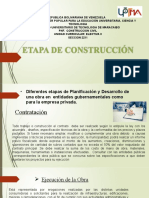 Etapas de construcción civil desde la contratación hasta la recepción de la obra