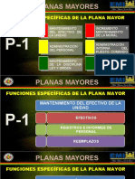 Funciones de la plana mayor