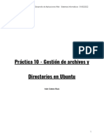 Práctica 10 - Gestión de Archivos y Directorios en Ubuntu