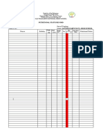 Nutritional Status Record