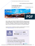 (TEST) (Ciberconsejos) para Descargar Apps Seguras
