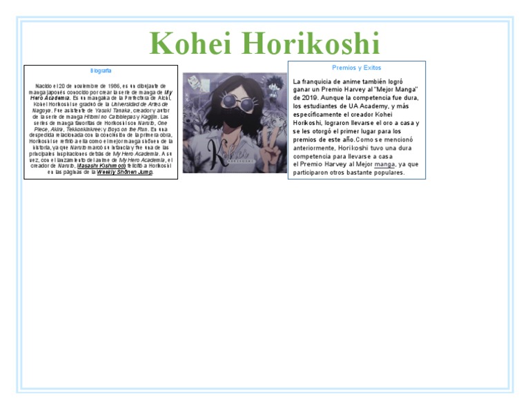 Kohei Horikoshi | PDF